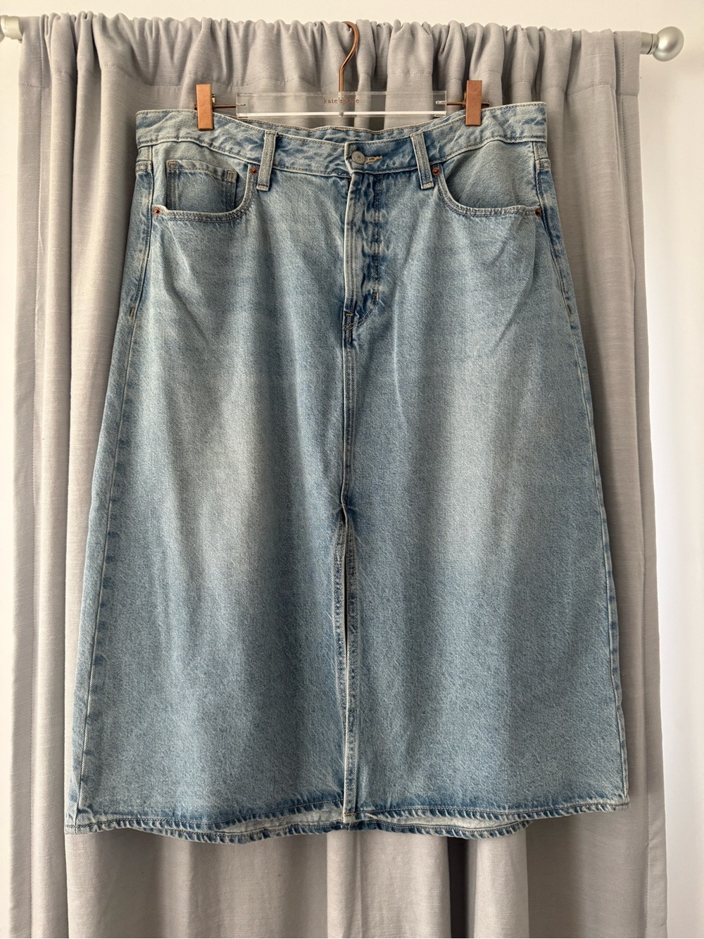 Old Navy Midi Denim Skirt